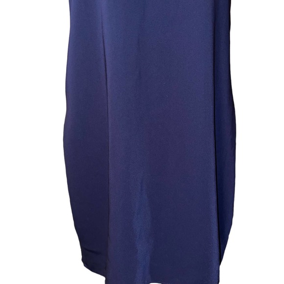 Lauren Raulph Lauren Women’s Navy Blue Sheath Dress Size 10P - Picture 2 of 7